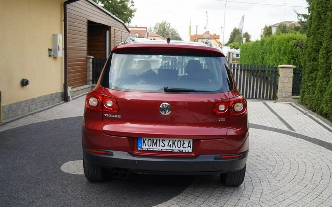 Volkswagen Tiguan cena 33900 przebieg: 153000, rok produkcji 2009 z Twardogóra małe 211